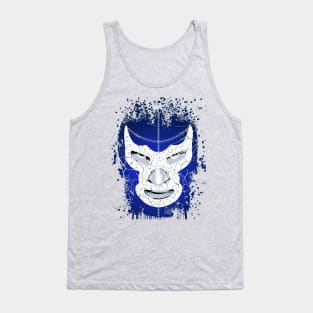 Feel-Ink Blue Demon Lucha Libre Mexican Wrestler Legend Tank Top